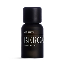 Vitruvi Bergamot Essential Oil, 100% Pure Undiluted Premium Grade Essential Oil, All Natural (.3 oz)