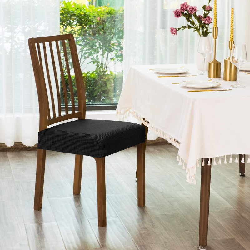 Subrtex Chair Cover, Seat Only, Elastic Material, Seat Cover, Stretch,