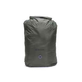 Snugpak Dri-Sak with Air-Valve WGTE - 100% Waterproof Bag with Roll-Down Closure, Non-Freeze Buckles - Dry Sack for Adventures, Camping, Kayaking - Protects from Water, Dust, Sand - Olive - 40L