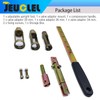 JEUCLEL 8PCS Valve Spring Removal Tool Kit with Valve Adaptor,