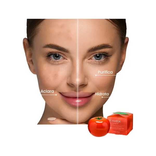 Mascarilla Tomate Antimanchas Tomatox Tonymoly Tipo de piel Mixta