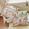 Fjfz Chinese Mahjong Queen Decorative Throw Pillow Covers 18 x