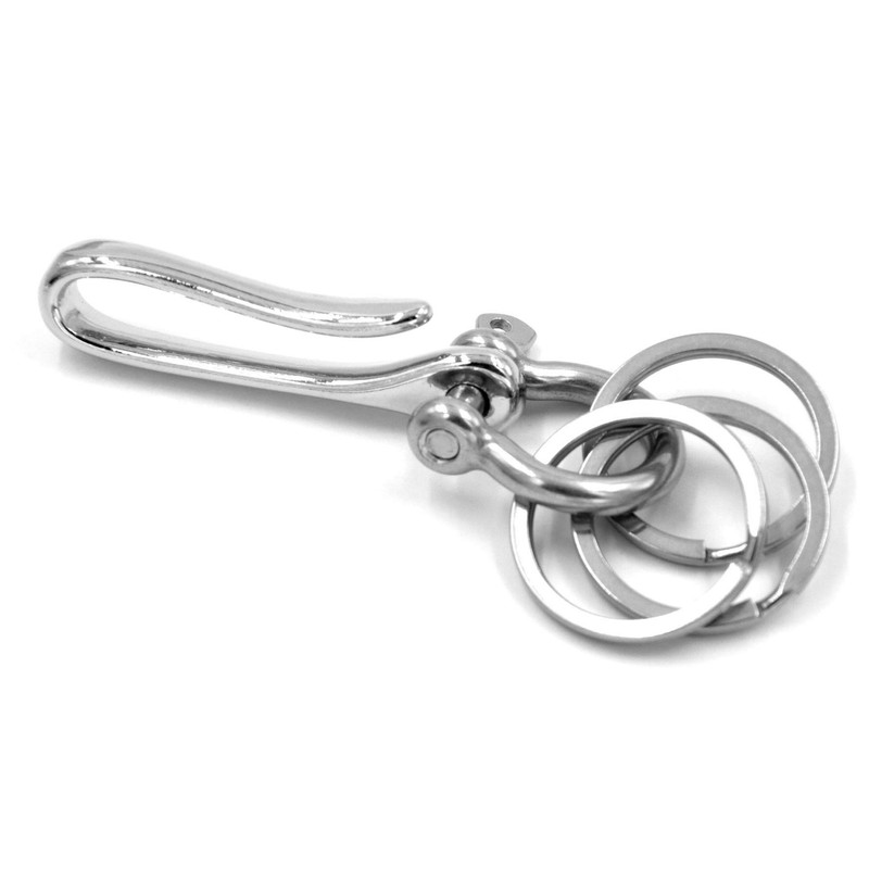 [XP Design] Silver Brass Brass Crunchy Hook Belt Loop Hanging