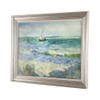 Masterpiece Van Gogh Seascape at Saintes Premium Hand Embellished Canvas