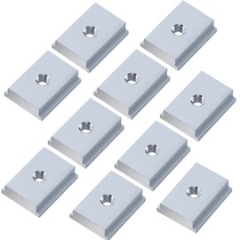 YFFSFDC 10pcs T Slot Nuts M6 T Slot Fasteners Screws Groove Fasteners for Woodworking Tools Jigs Table Saw Accessories Woodworking Tools