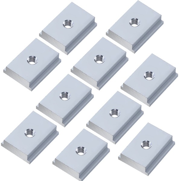 YFFSFDC 10pcs T Slot Nuts M6 T Slot Fasteners Screws