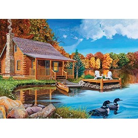 Cobblehill 57154 MO 1000 Loon Lake Puzzle, Various
