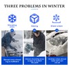 CGEAMDY Ice Scraper with Glove, Car Windscreen Scraper with Glove,