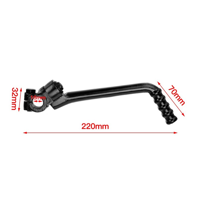 HIAORS 16mm 0.63" Pit Bike Kick Starter Kickstart Lever Compatible