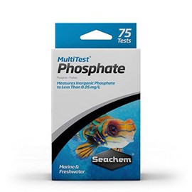 Seachem MultiTest Phosphate Test Kit 75 Count (Pack of 1)