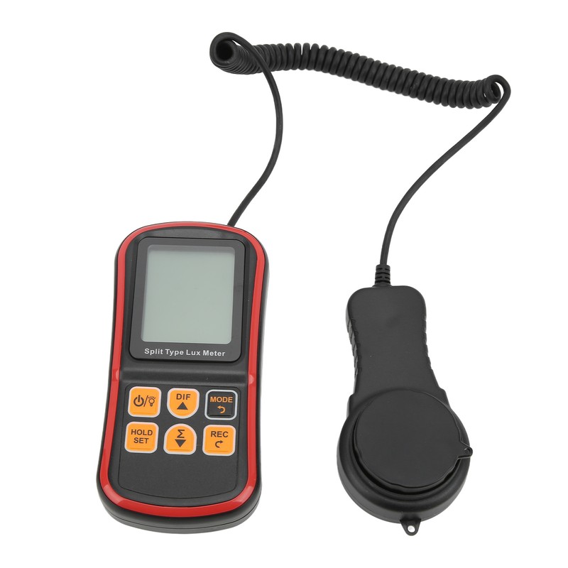 1030 Light Meter Split Digital Illuminance Meter with Temperature Measurement
