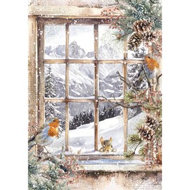 Ciao Bella A5 Rice Paper Art Set - 8 Sheets Rice Paper (Forest Tales)