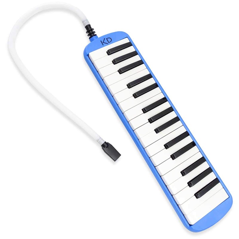 keepdrum Melodica 32 Keys with Case Blue