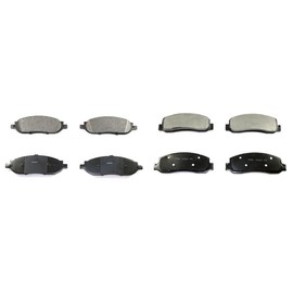 HZGEBTECH 2Pcs Disc Brake Pad Set Front Rear Brake Pads Break Pad fits F-250 Super Duty 2007 2006 2005 fits F-350 Super Duty 2007 2006 2005