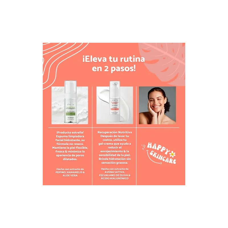 Set Facial Para Piel Sensible (2 Piezas) She Is Skincare