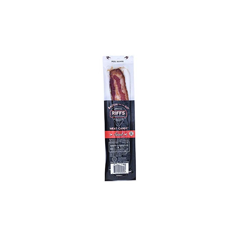 Bacon On The Go - Riffs Smokehouse 12 Slice Carton: