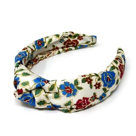 allydrew Wide Knotted Headbands, Top Knot Headbands for Women, Floral