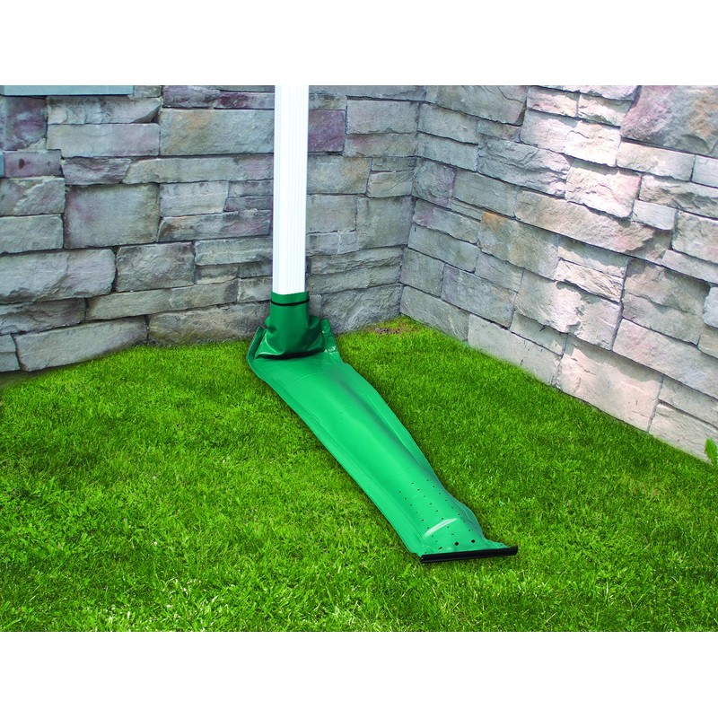 Frost King DE46 Automatic Plastic Drain Away Downspout Extender, Extends