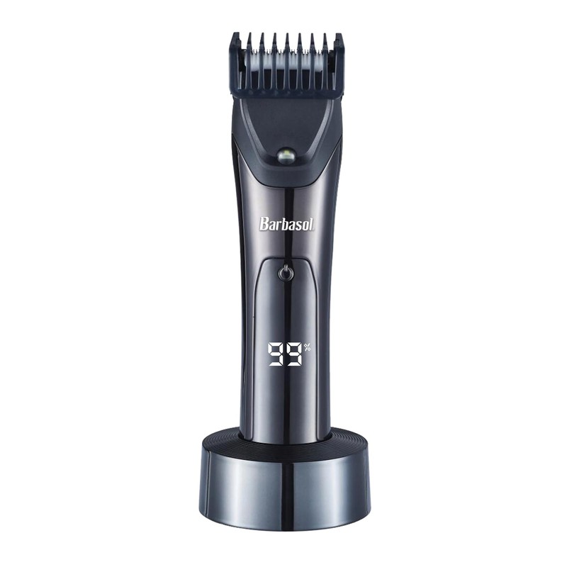Barbasol Hair and Beard Trimmer for Men, Rechargeable Battery with