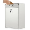 Yaocom Locking Mailbox with Key for Outdoor 18 x 15