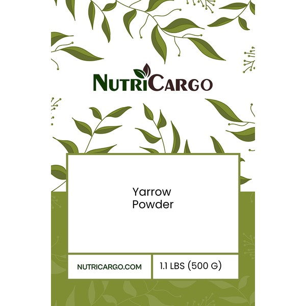 NutriCargo Yarrow Powder 1.1 LBS (500 G)