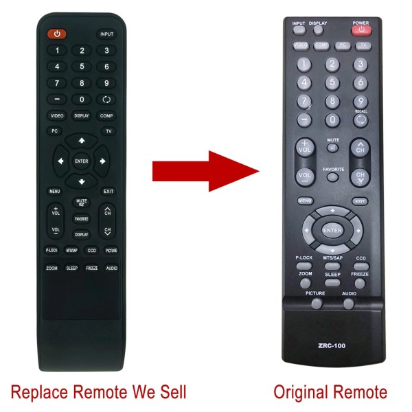 For Dynex New Replace Remote Control for Dynex LCD TV