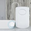ZONADAH Water Alarm Water Leak Detector 130dB Super Loud Alarm