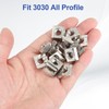 PATIKIL M8 Sliding T Nut, 30 Pcs Hammered Head Fastener