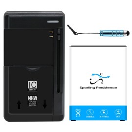 For LG High Capacity 5380mAh NEW Li_ion Battery USB Wall Charger for LG V20 H918 Phone