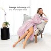 Women's Microfiber Robe by BOCA - Luxury Hotel Bathrobe, Long