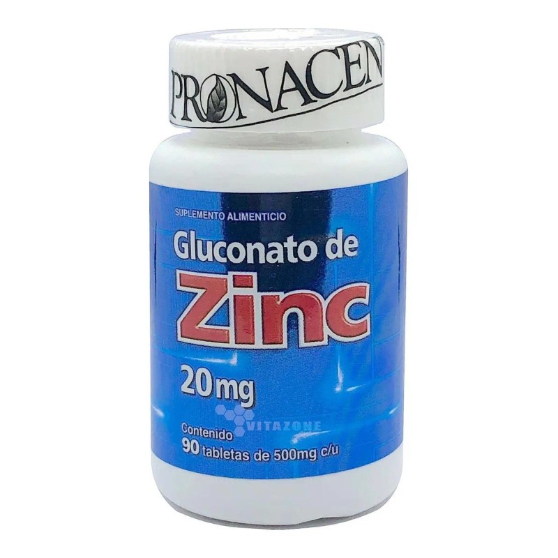 Gluconato De Potasio, Magnesio Y Zinc Pronacen (3 Frascos)