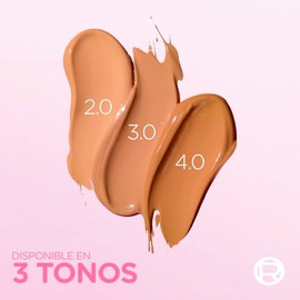 L'Oréal Paris UV Defender Efecto Make Up FPS 50+ 3.0 Medio, Alta Protección Solar Con Tecnología de Maquillaje, 12 Horas Alta Cobertura, 30g