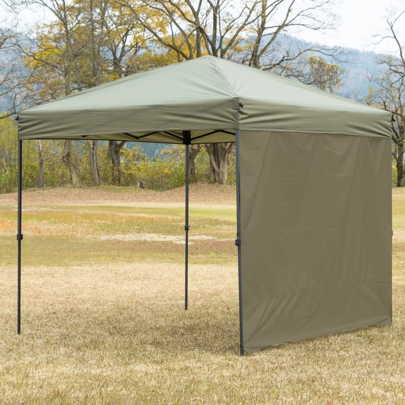 BUNDOK Side Wall 300 BD-526 Tarp, Khaki