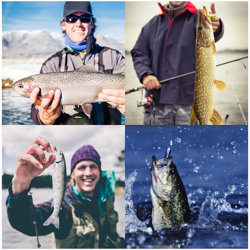 5 Piece Fishing Lure Artificial Bait, Fishing Accessory Set, 20