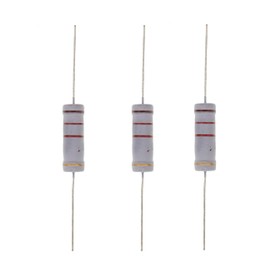 HUABAN 5 W 5 Watts 1K2 1K2 Ohm 5% Metal Oxide Film Resistor Pack of 10