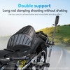 TELESIN Double Clamp Mount Bicycle and Motorcycle Mount for GoPro