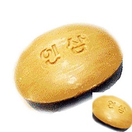 Yukhya Jaeban Soap 3P Ginseng Beauty Soap Bath Soap Ginseng Soap Facial Cleanser / 육햐 재반비누 3P 인삼 미용비누 목욕비누 인삼비누 세안제