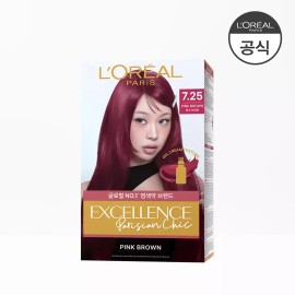 L'Oreal Paris 로레알파리 엑셀랑스 파리지앵 시크 [5.6 코랄 브라운] L'Oreal Paris Excellence Parisian Chic [5.6 Coral Brown]