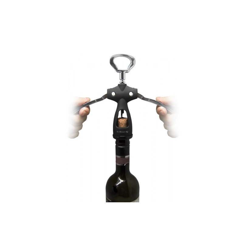 Vin Bouquet Wings Corkscrew Wings Corkscrew, Black, 13614