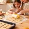 Rolling Biscuit Cutters, Rolling Cookie Cutters Dough Cookie Roller Cutter