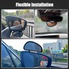 jose2015 1pcs Blind Spot Mirrors for Cars RIGHT，Universal Adjustable HD