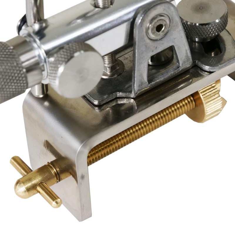 ori-786492 Metal Rod Cannon Vice for Fishing Spatula