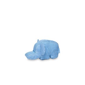 Kindertraum 51051080031 Cuddly Cushion Elephant Small 11 x 23 cm Blue/White
