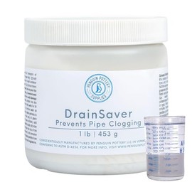 Penguin Pottery - DrainSaver - Separates Clay and Glaze Particles from Dirty Water - Prevents Costly Plumbing Repairs - 1 lb