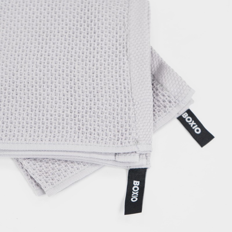 BOXIO - Towel: 2 x versatile cotton towel, 34 x