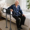 Bed Rails for Elderly Adults Safety:Adjustable Bedside Assist Rails with