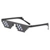 Thug Life Sunglasses Pixelated Mosaic Sunglasses,Party Glasses,Retro And Nostalgic,Funny Glasses,Photo