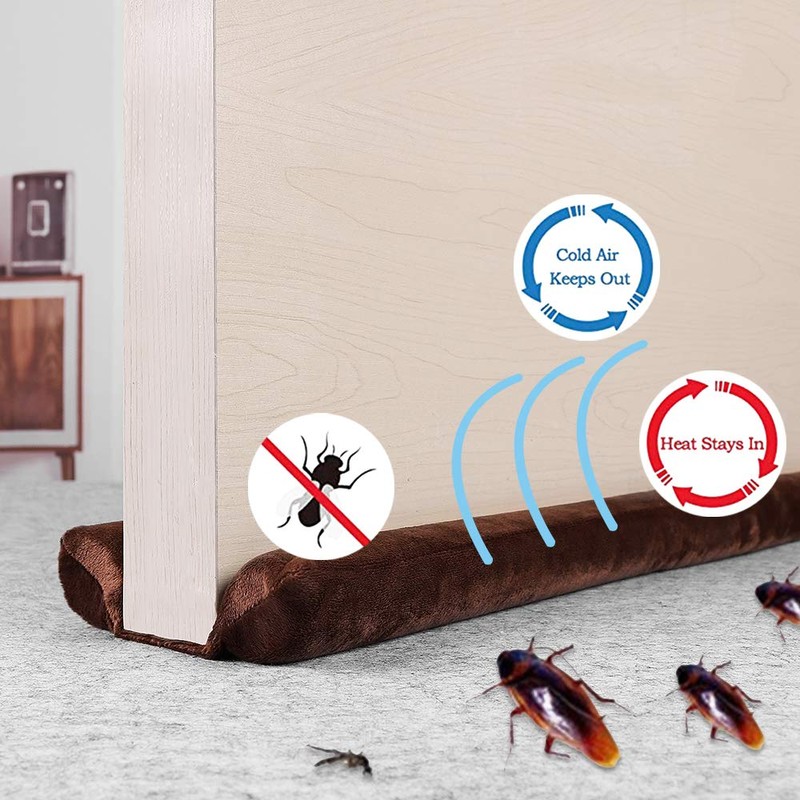 VISEMAN 36 Inch Under Door Stopper-Door Noise Blocker, Double Sided