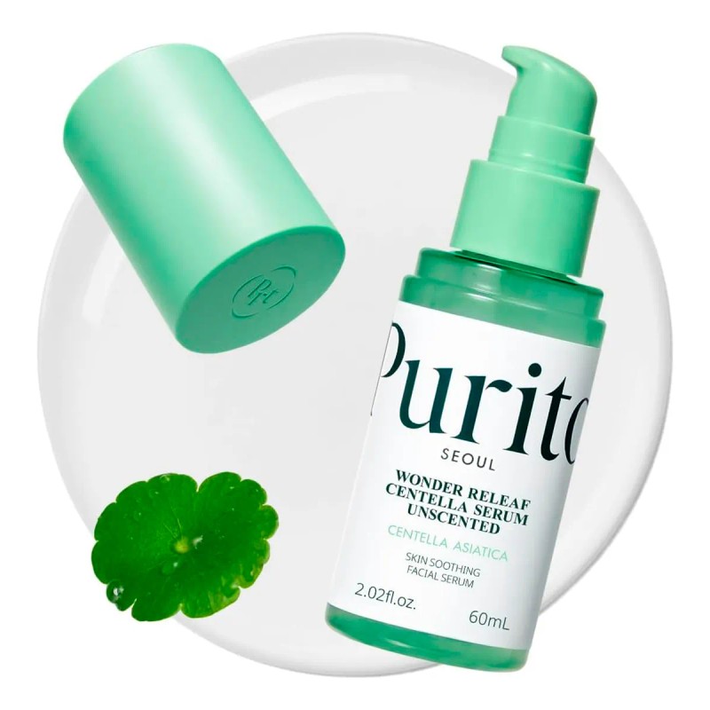 Purito Wonder Releaf Serum Centella 60ml Para Piel Sensible Mixta