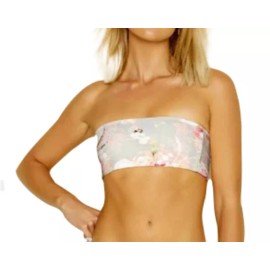 Dippin' Daisy's NWT Dippin' Daisy XL Floral English Garden Reversible Bandeau Bikini Top 121776